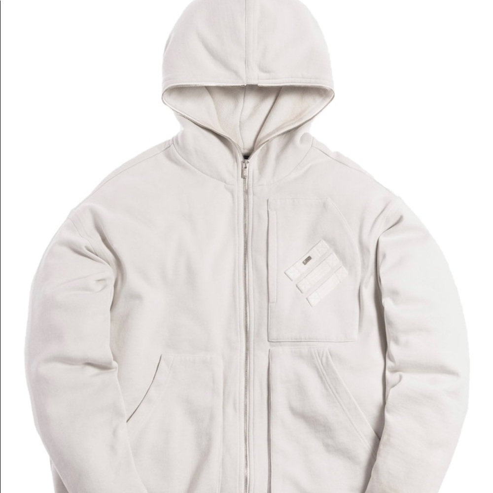 Kith cargo hoodie, size men’s xs, color grey - Picture 2 of 3